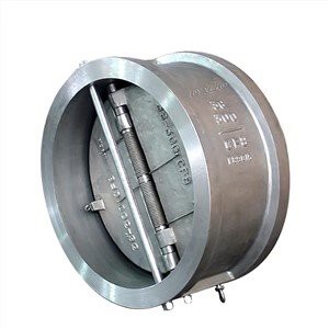 Doub Plak Wafer Tcheke Valv